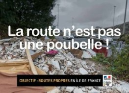 Objectif : routes propres en Ile-de-France !