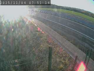 Caméra autoroutière France - A75, Bel-air, à hauteur de Creissels, en provenance du viaduc de Millau et en direction de Montpellier