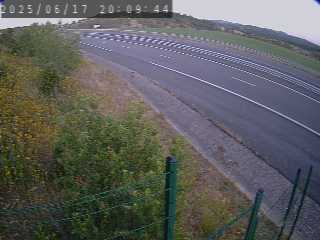 <h2>Caméra autoroutière France - A75, Bel-air, à hauteur de Creissels, en provenance du viaduc de Millau et en direction de Montpellier</h2>
