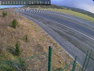 <h2>Caméra autoroutière France - A75, Bel-air, à hauteur de Creissels, en provenance du viaduc de Millau et en direction de Montpellier</h2>