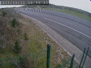 Caméra autoroutière France - A75, Bel-air, à hauteur de Creissels, en provenance du viaduc de Millau et en direction de Montpellier