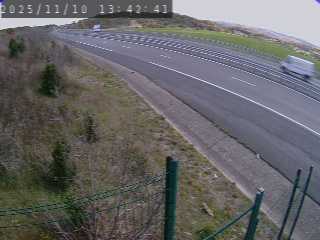 <h2>Caméra autoroutière France - A75, Bel-air, à hauteur de Creissels, en provenance du viaduc de Millau et en direction de Montpellier</h2>
