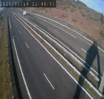 Caméra autoroute A75 à hauteur de la sortie 49 Le Caylar en direction de Montpellier