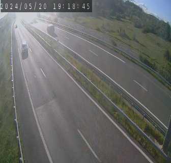 Caméra autoroute A75 à hauteur de la sortie 49 Le Caylar en direction de Montpellier