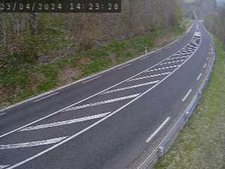 Caméra routière France - N122, Les chazes, en direction de Murat et en provenance d'Aurillac