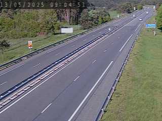 Caméra autoroutière France - A75, col de la Fagette à Banassac, en direction de Montpellier