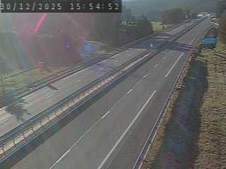 <h2>Caméra autoroutière France - A75, col de la Fagette à Banassac, en direction de Montpellier</h2>