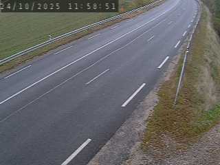 Webcam routière du col de Fix-Saint-Geneys en Haute-Loire, sur la N102 à 1000 mètres d'altitude
