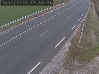 Webcam routière du col de Fix-Saint-Geneys en Haute-Loire, sur la N102 à 1000 mètres d'altitude