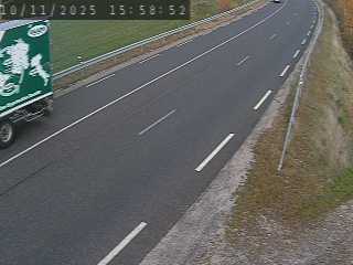 <h2>Webcam routière du col de Fix-Saint-Geneys en Haute-Loire, sur la N102 à 1000 mètres d'altitude</h2>