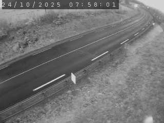 Webcam routière au niveau de Fix-Saint-Geneys en Haute-Loire, sur la N102 à 1075 mètres d'altitude