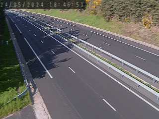 Caméra autoroute A75 à hauteur du col des Issartets en direction de Montpellier