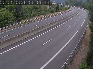 Webcam routière à Blavozy sur la RN88 entre Le Puy en Velay et Saint-Etienne