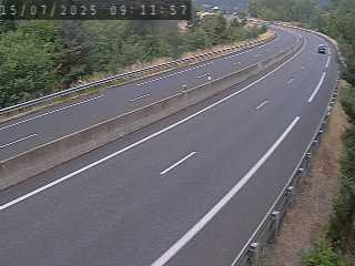 Webcam routière à Blavozy sur la RN88 entre Le Puy en Velay et Saint-Etienne