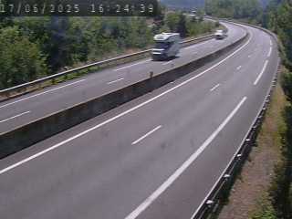 Webcam routière à Blavozy sur la RN88 entre Le Puy en Velay et Saint-Etienne