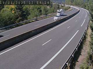 Webcam routière à Blavozy sur la RN88 entre Le Puy en Velay et Saint-Etienne