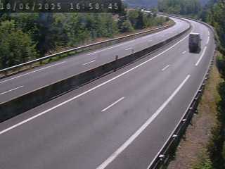 Webcam routière à Blavozy sur la RN88 entre Le Puy en Velay et Saint-Etienne
