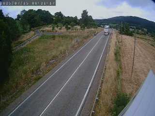Webcam routière à Le Pertuis sur la RN88 entre Le Puy en Velay et Saint-Etienne