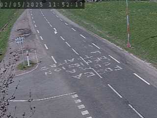 Caméra routière France - N88, au niveau du col de Pierre Plantée à 1244 mètres d'altitude