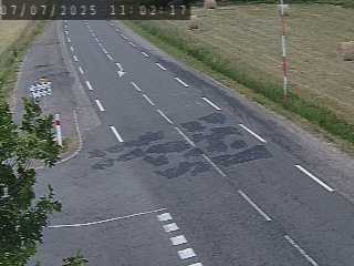 Caméra routière France - N88, au niveau du col de Pierre Plantée à 1244 mètres d'altitude