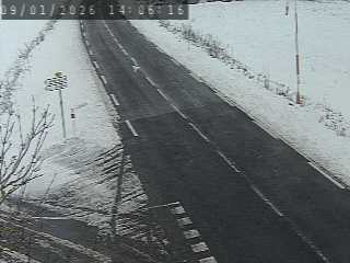 <h2>Caméra routière France - N88, au niveau du col de Pierre Plantée à 1244 mètres d'altitude</h2>