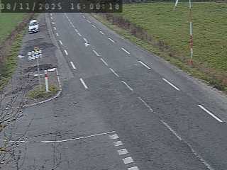 Caméra routière France - N88, au niveau du col de Pierre Plantée à 1244 mètres d'altitude