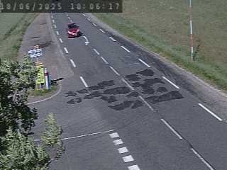 <h2>Caméra routière France - N88, au niveau du col de Pierre Plantée à 1244 mètres d'altitude</h2>