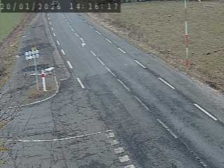Caméra routière France - N88, au niveau du col de Pierre Plantée à 1244 mètres d'altitude