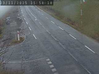 Caméra routière France - N88, au niveau du col de Pierre Plantée à 1244 mètres d'altitude