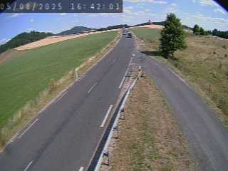 <h2>Caméra routière France - N88, au niveau de La Sauvetat à Landos, en direction de Le Puy-en-Velay</h2>