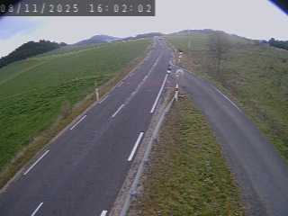 Caméra routière France - N88, au niveau de La Sauvetat à Landos, en direction de Le Puy-en-Velay
