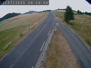 Caméra routière France - N88, au niveau de La Sauvetat à Landos, en direction de Le Puy-en-Velay