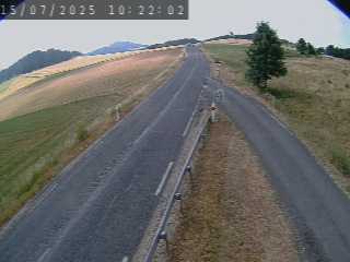 Caméra routière France - N88, au niveau de La Sauvetat à Landos, en direction de Le Puy-en-Velay