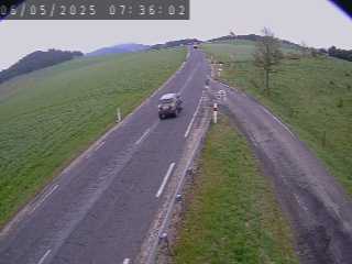 Caméra routière France - N88, au niveau de La Sauvetat à Landos, en direction de Le Puy-en-Velay