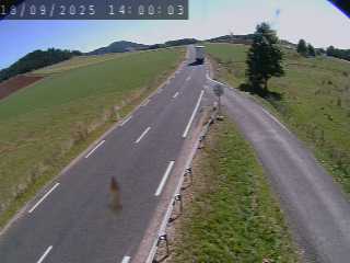 Caméra routière France - N88, au niveau de La Sauvetat à Landos, en direction de Le Puy-en-Velay