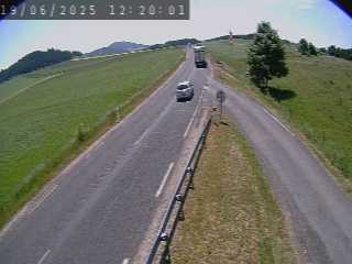 Caméra routière France - N88, au niveau de La Sauvetat à Landos, en direction de Le Puy-en-Velay
