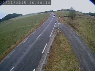 Caméra routière France - N88, au niveau de La Sauvetat à Landos, en direction de Le Puy-en-Velay