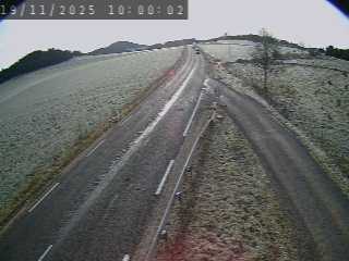 <h2>Caméra routière France - N88, au niveau de La Sauvetat à Landos, en direction de Le Puy-en-Velay</h2>